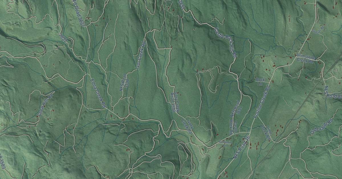 Map of Trego, Montana in 2026