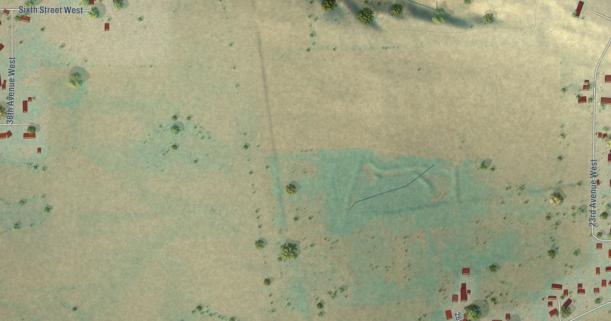 Map of West Havre, Montana in 2026
