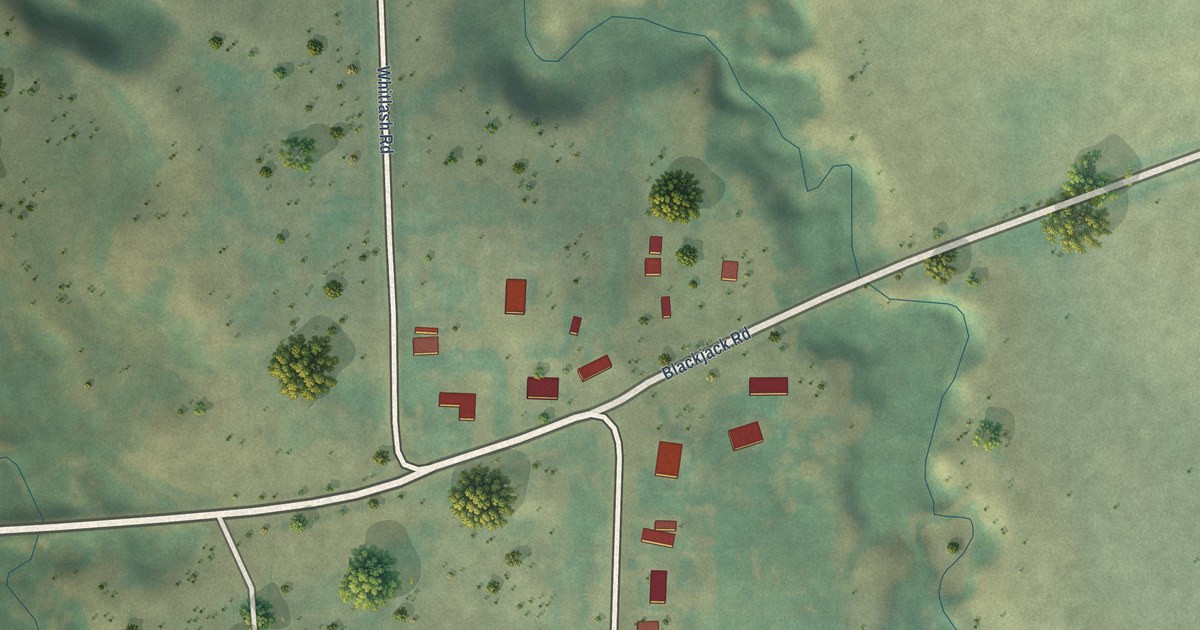 Map of Whitlash, Montana in 2026