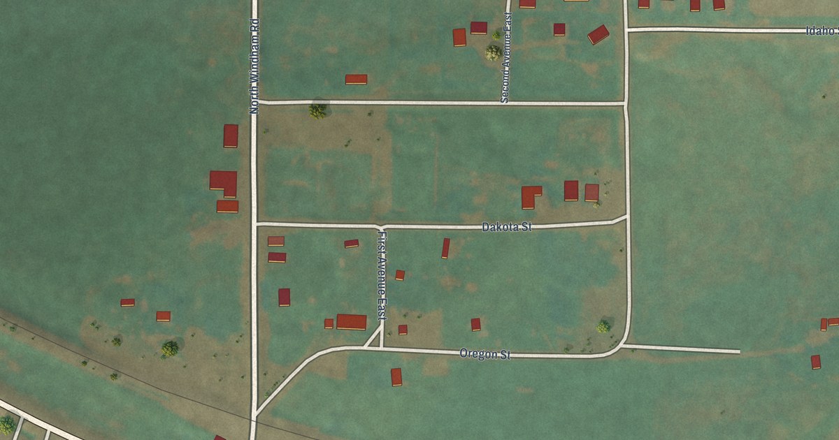 Map of Windham, Montana in 2026