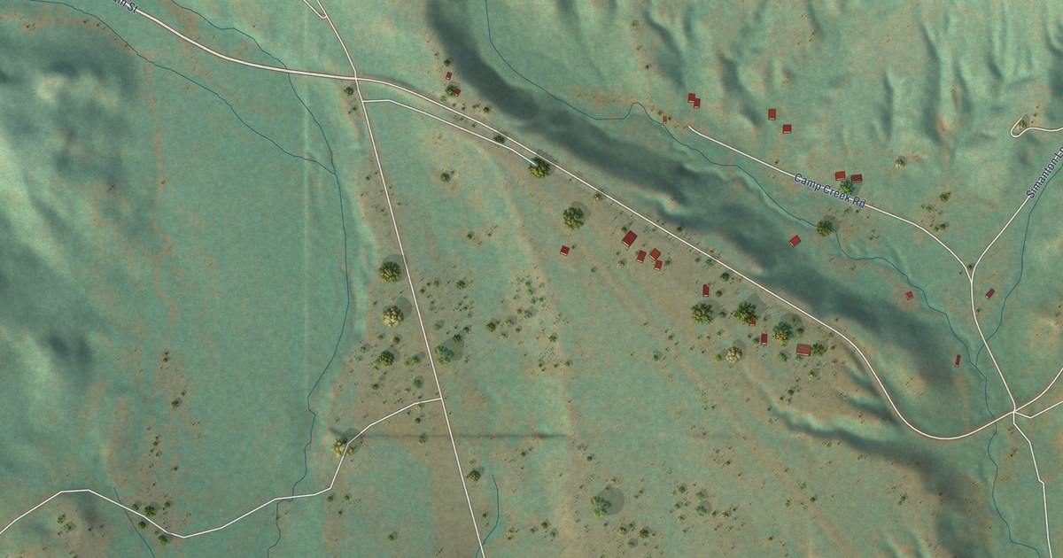 Map of Zortman, Montana in 2026
