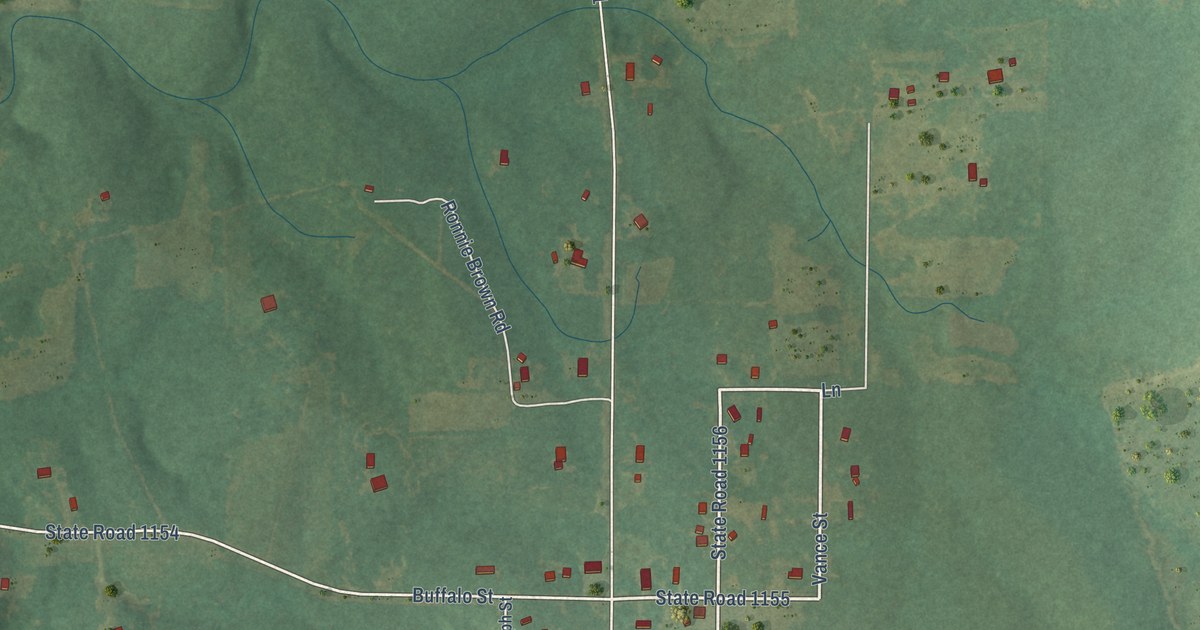 Map of Bennett, North Carolina in 2026