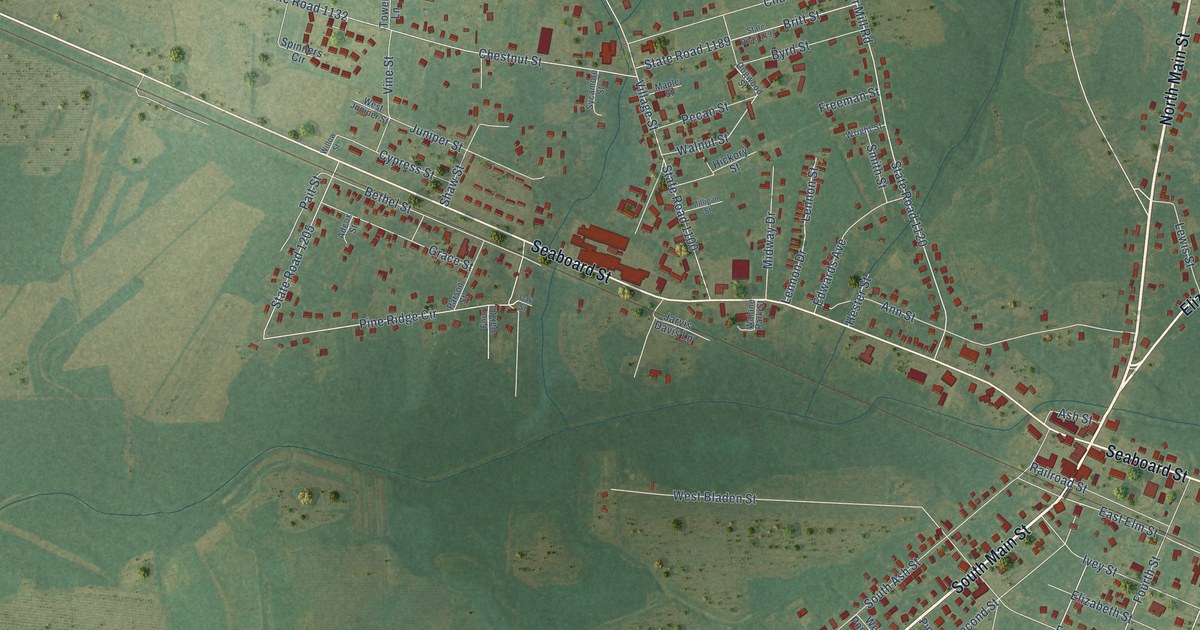 Map of Bladenboro, North Carolina in 2026