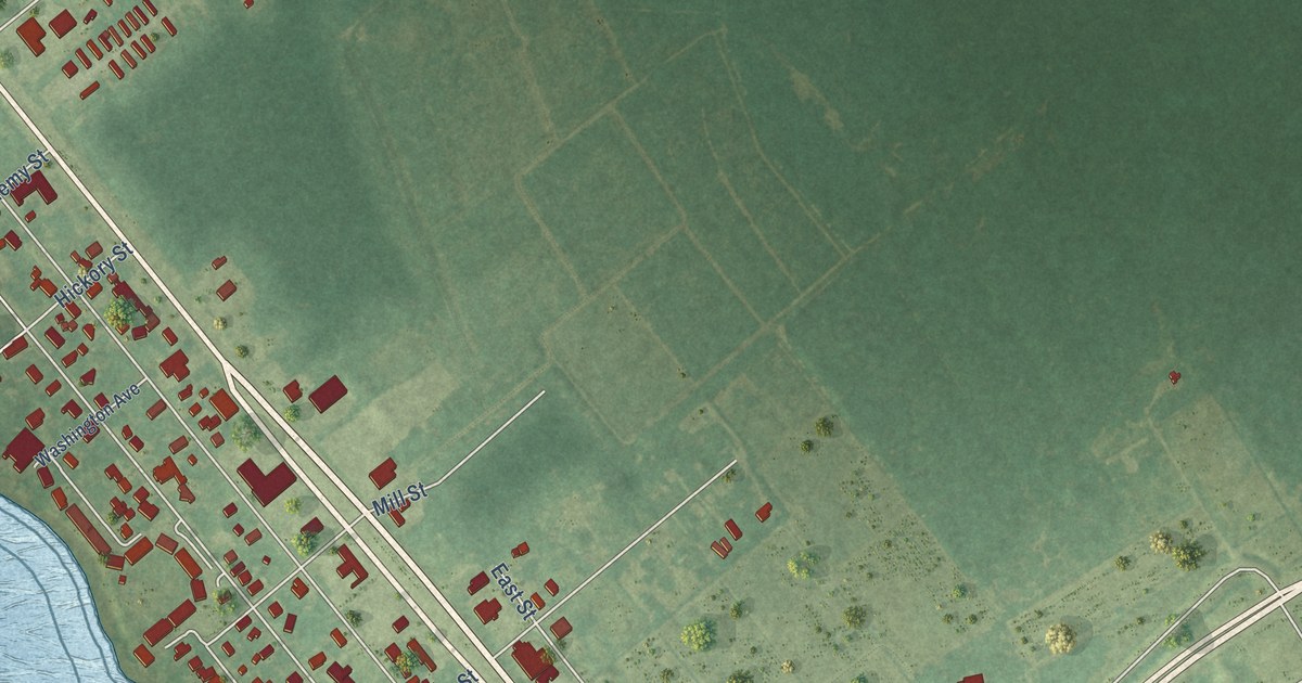 Map of Bridgeton, North Carolina in 2026