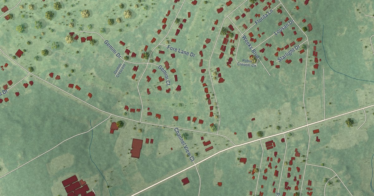 Map of Cape Carteret, North Carolina in 2026