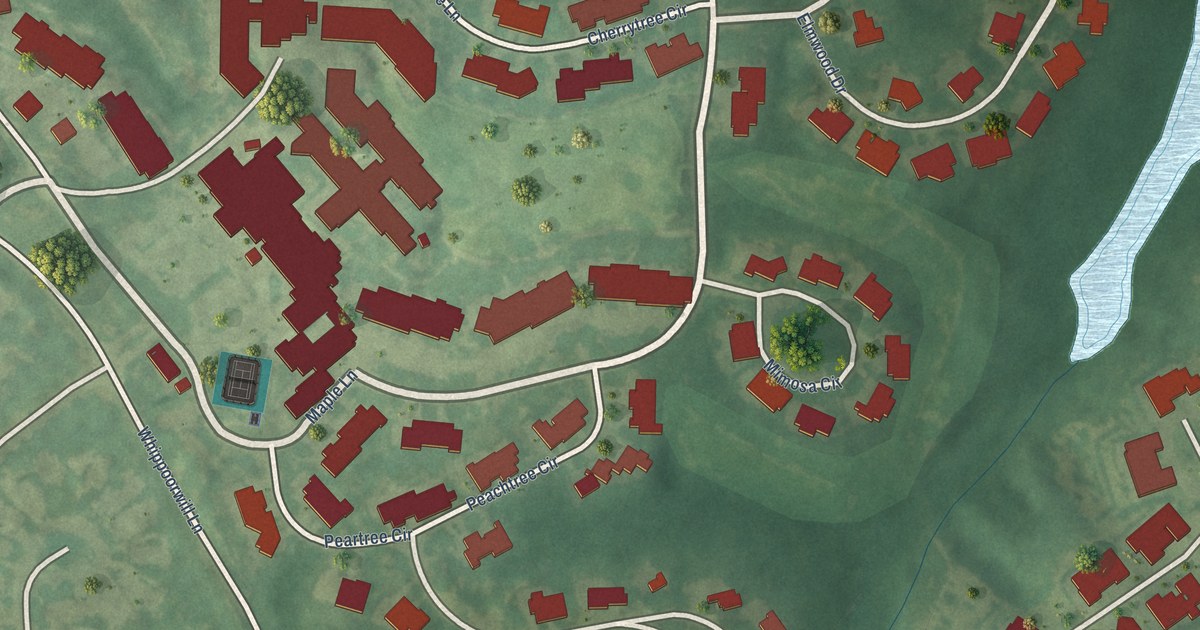Map of Carolina Meadows, North Carolina in 2026
