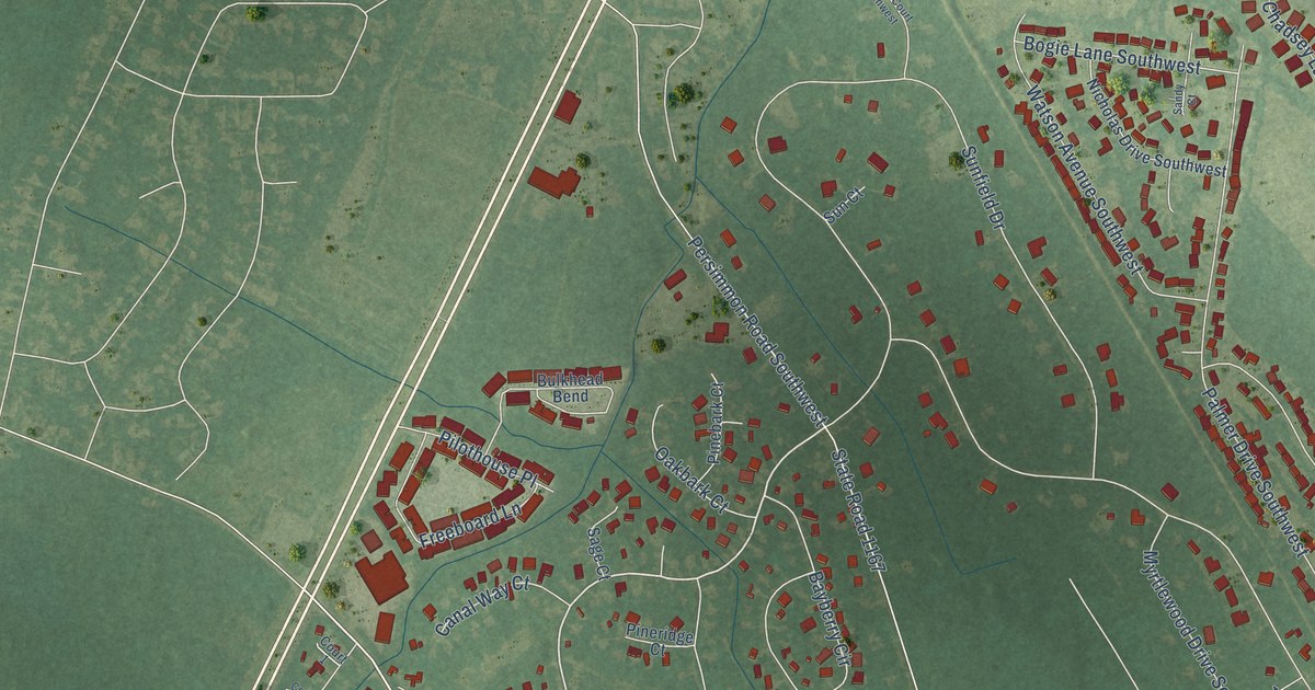 Map of Carolina Shores, North Carolina in 2026
