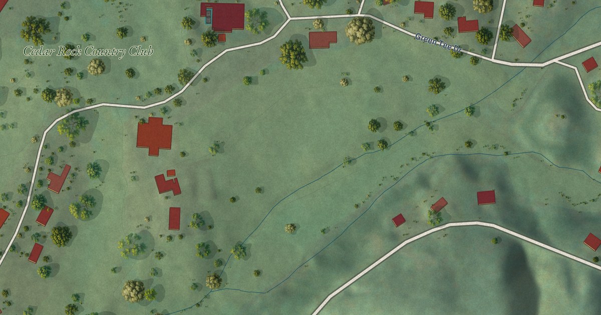 Map of Cedar Rock, North Carolina in 2026