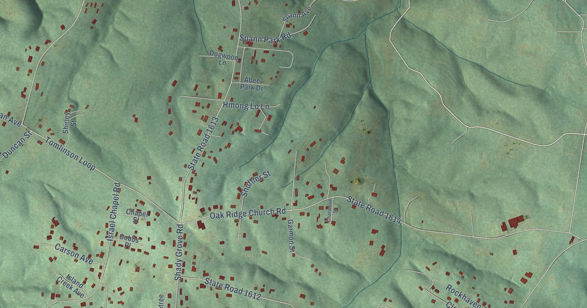 Map of Connelly Springs, North Carolina in 2026
