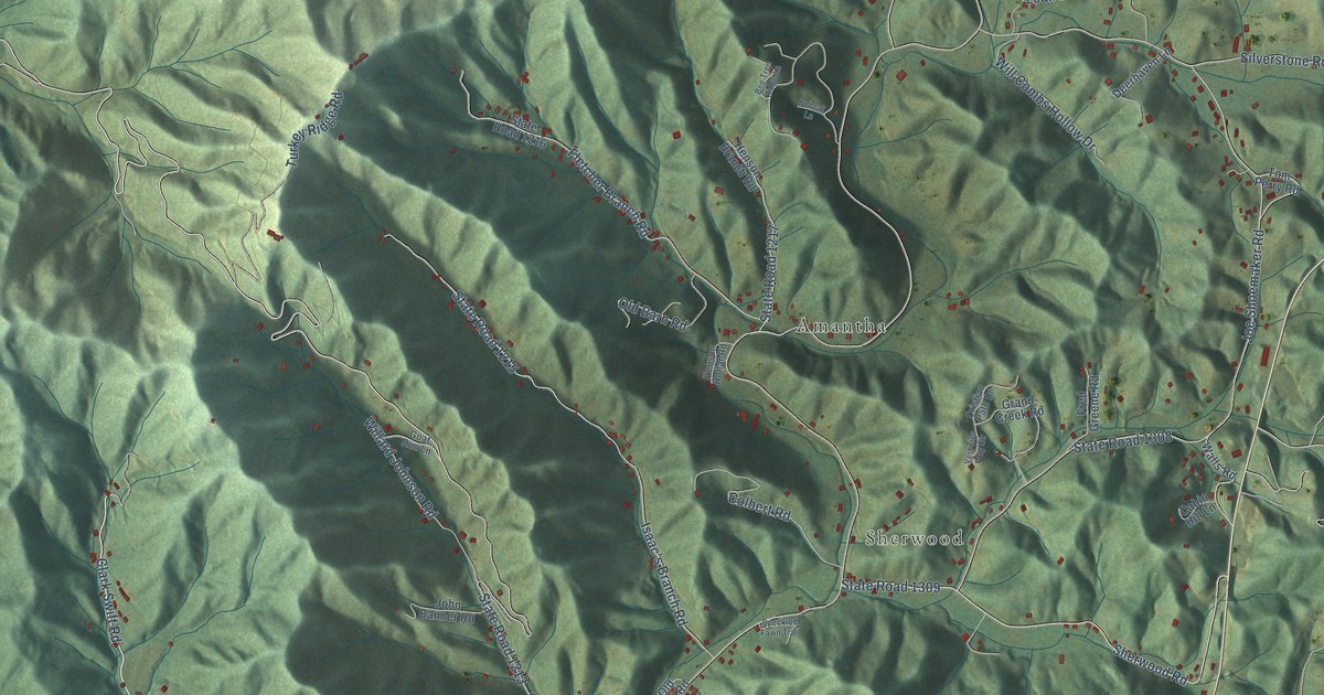 Map of Cove Creek, North Carolina in 2026