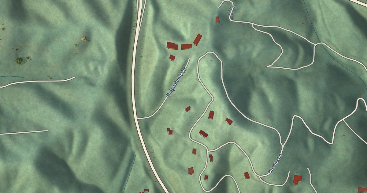 Map of Dillsboro, North Carolina in 2026