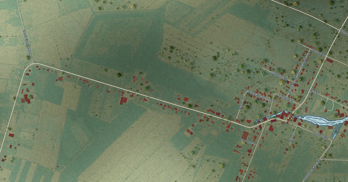 Map of Engelhard, North Carolina in 2026