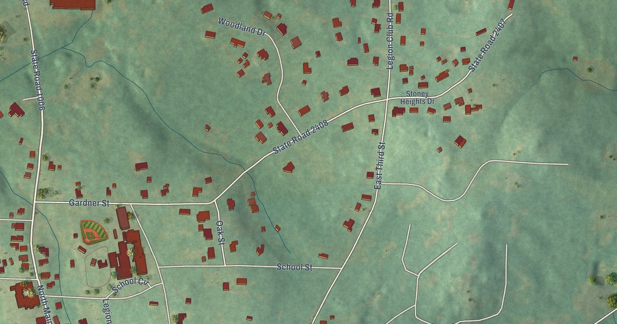 Map of Faith, North Carolina in 2026