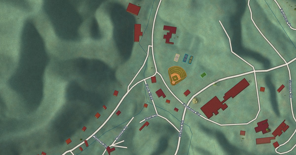 Map of Fontana Dam, North Carolina in 2026