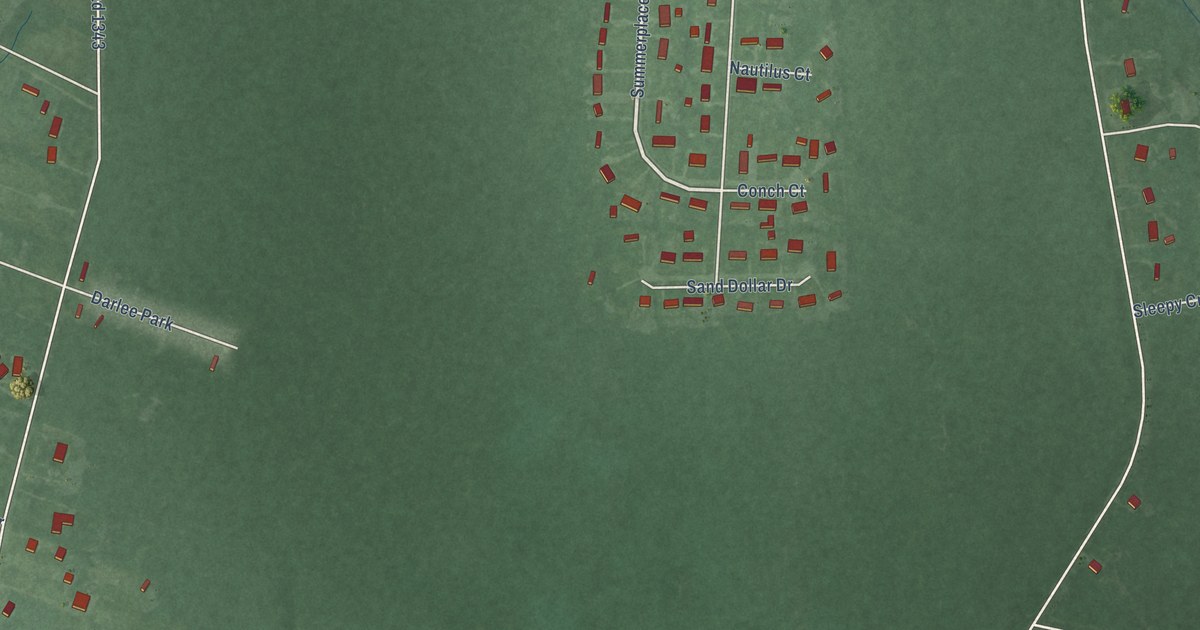 Map of Gloucester, North Carolina in 2026