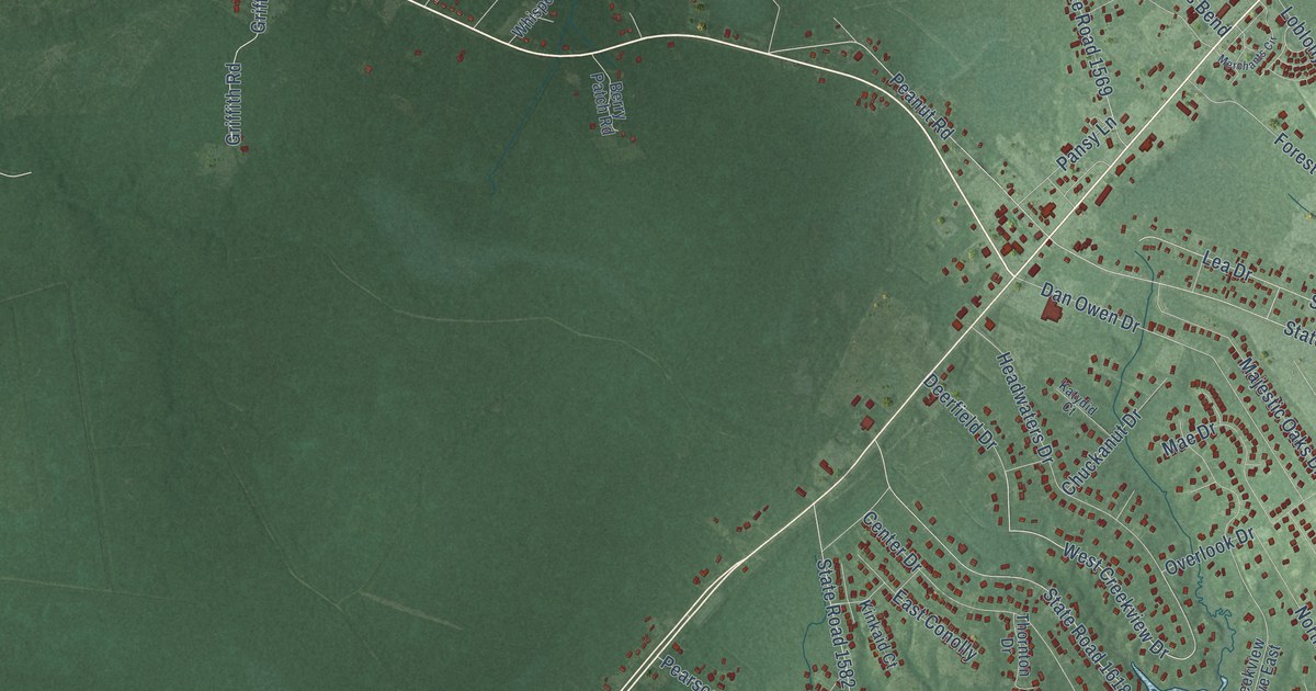 Map of Hampstead, North Carolina in 2026