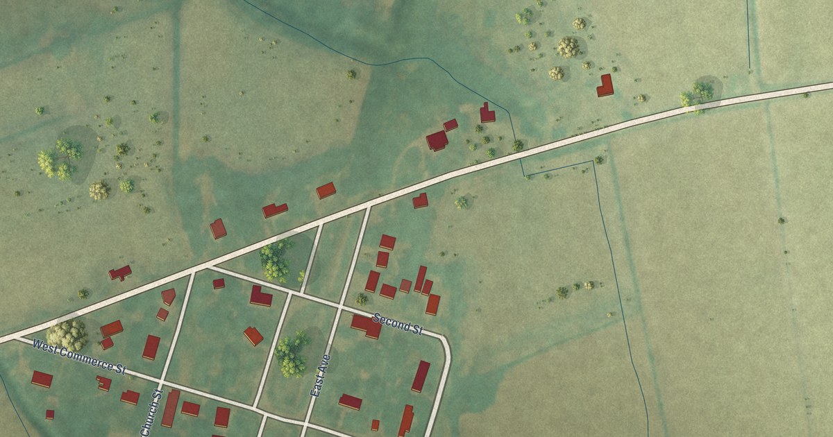 Map of Hassell, North Carolina in 2026