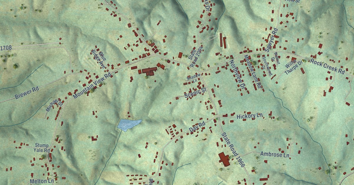 Map of Hays, North Carolina in 2026