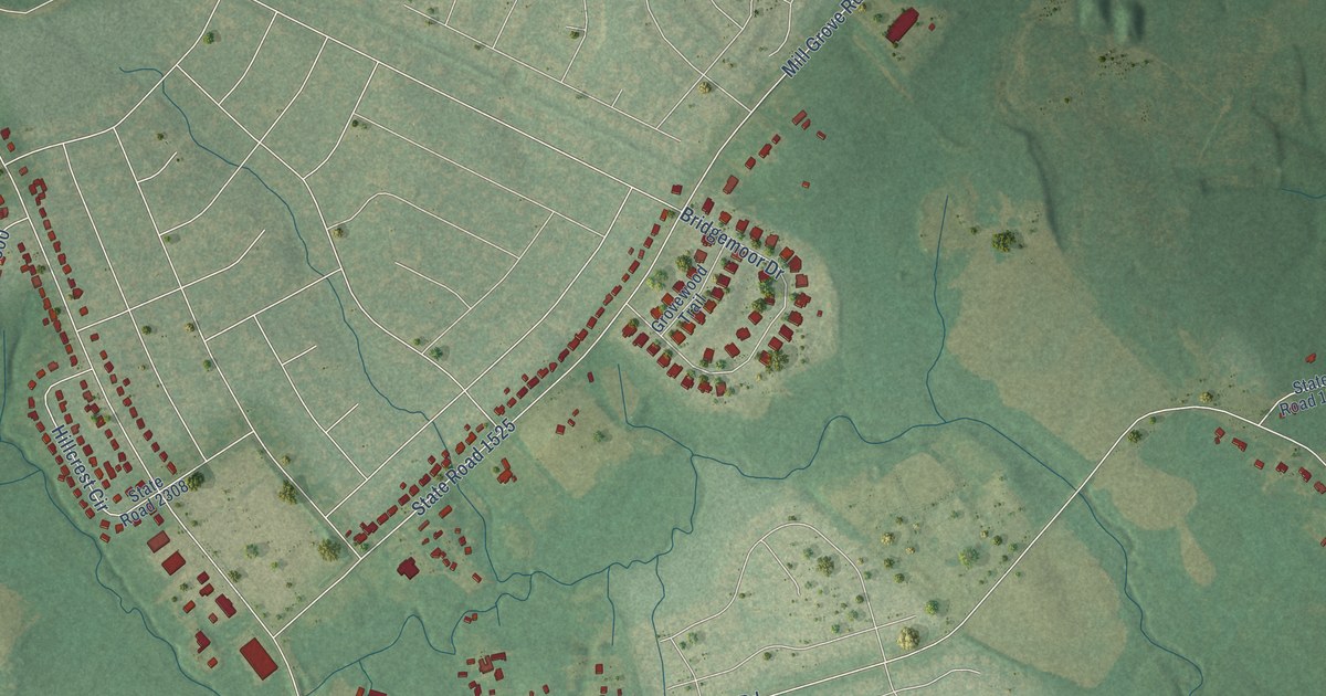 Map of Hemby Bridge, North Carolina in 2026