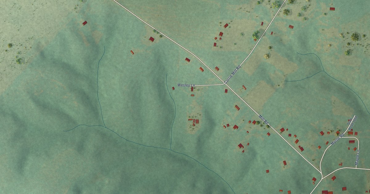 Map of Jackson Springs, North Carolina in 2026