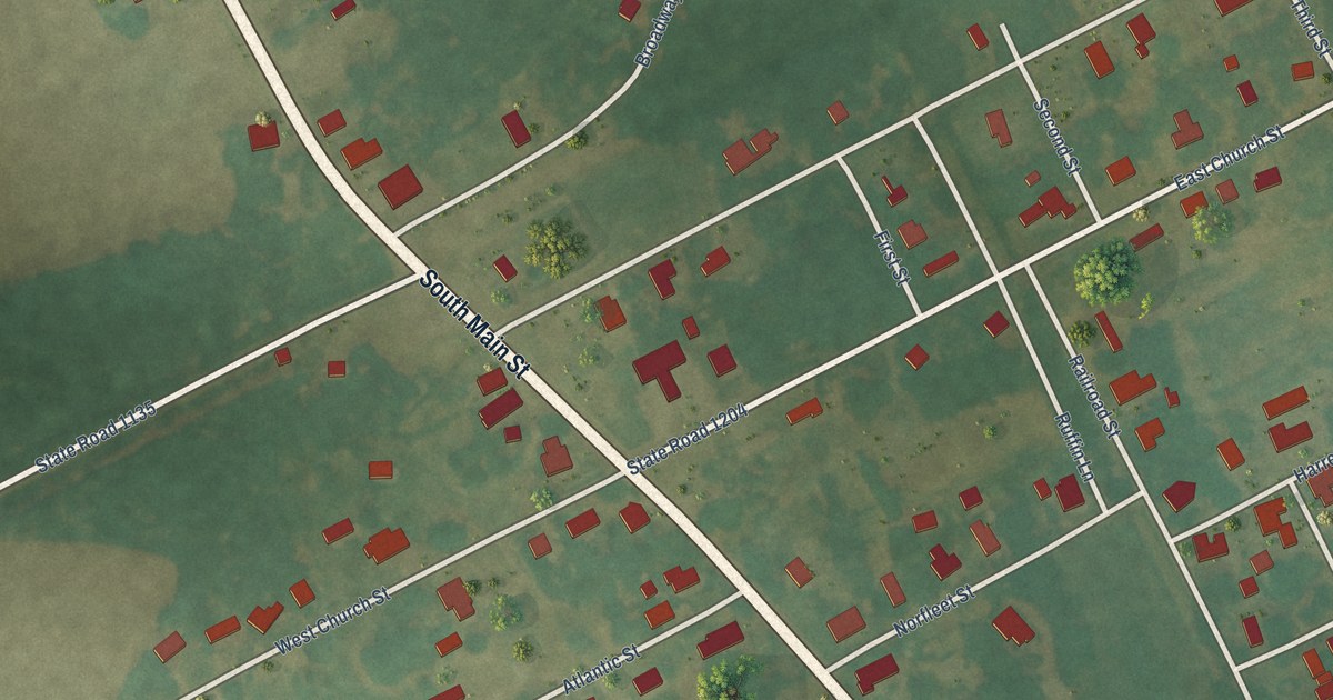 Map of Kelford, North Carolina in 2026