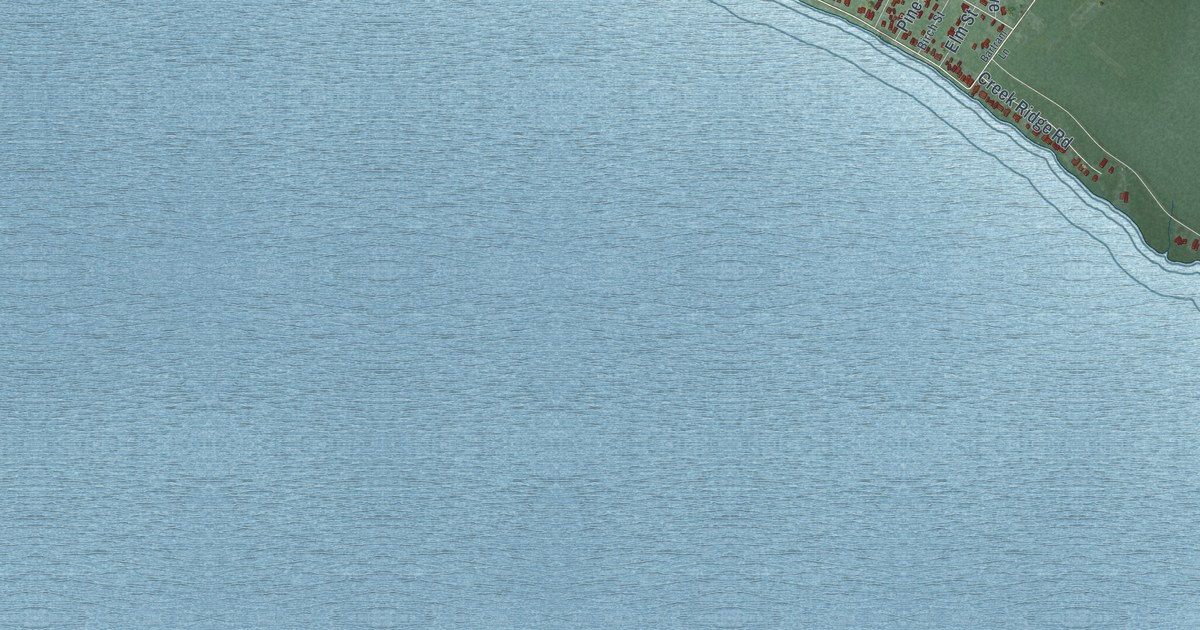 Map of Lake Waccamaw, North Carolina in 2026