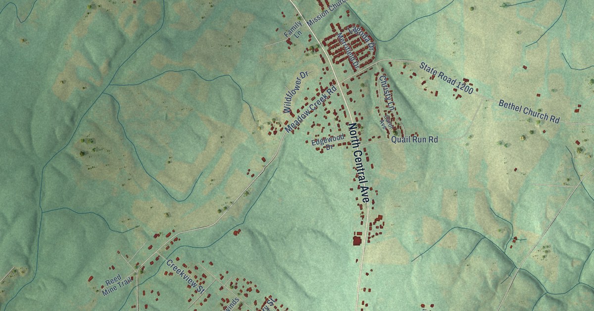 Map of Locust, North Carolina in 2026