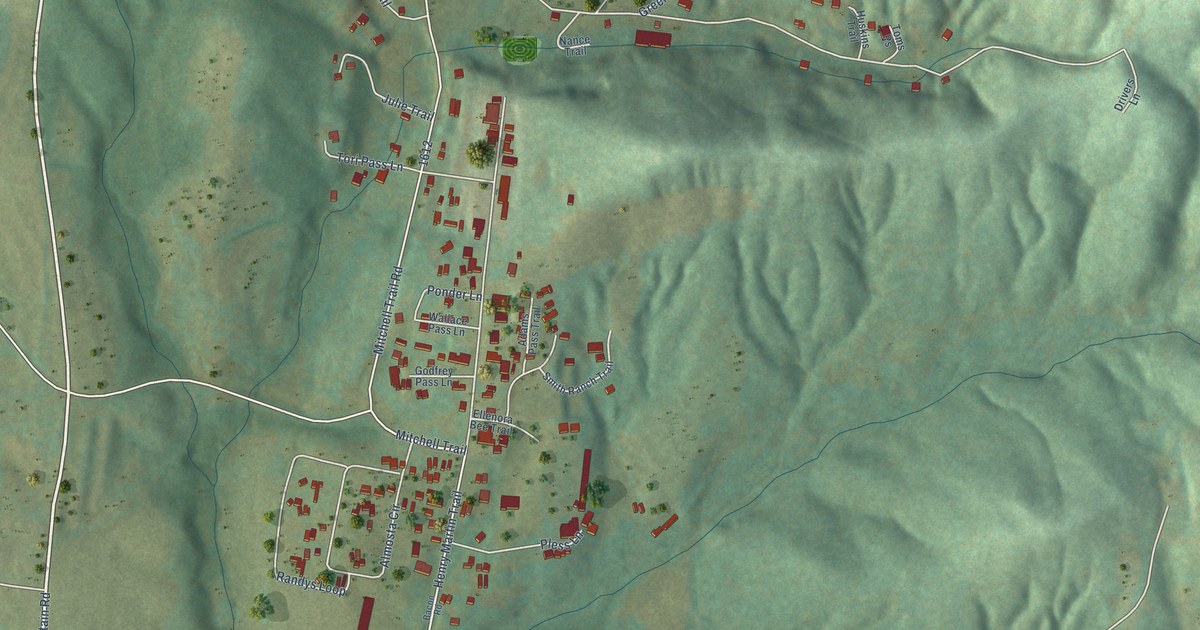 Map of Love Valley, North Carolina in 2026