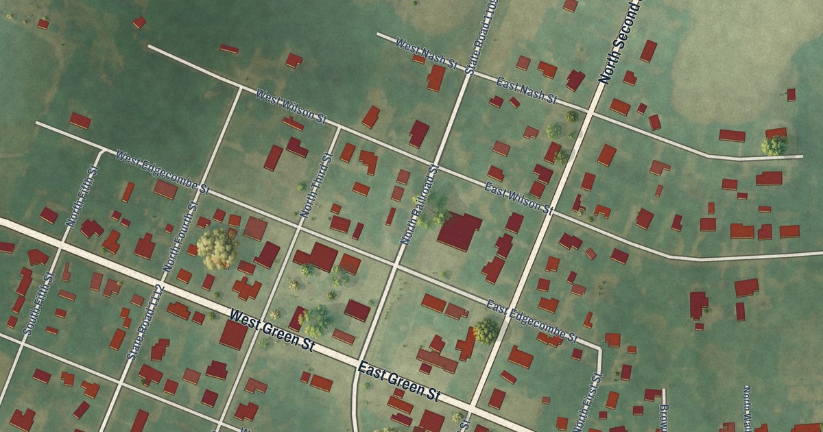 Map of Macclesfield, North Carolina in 2026