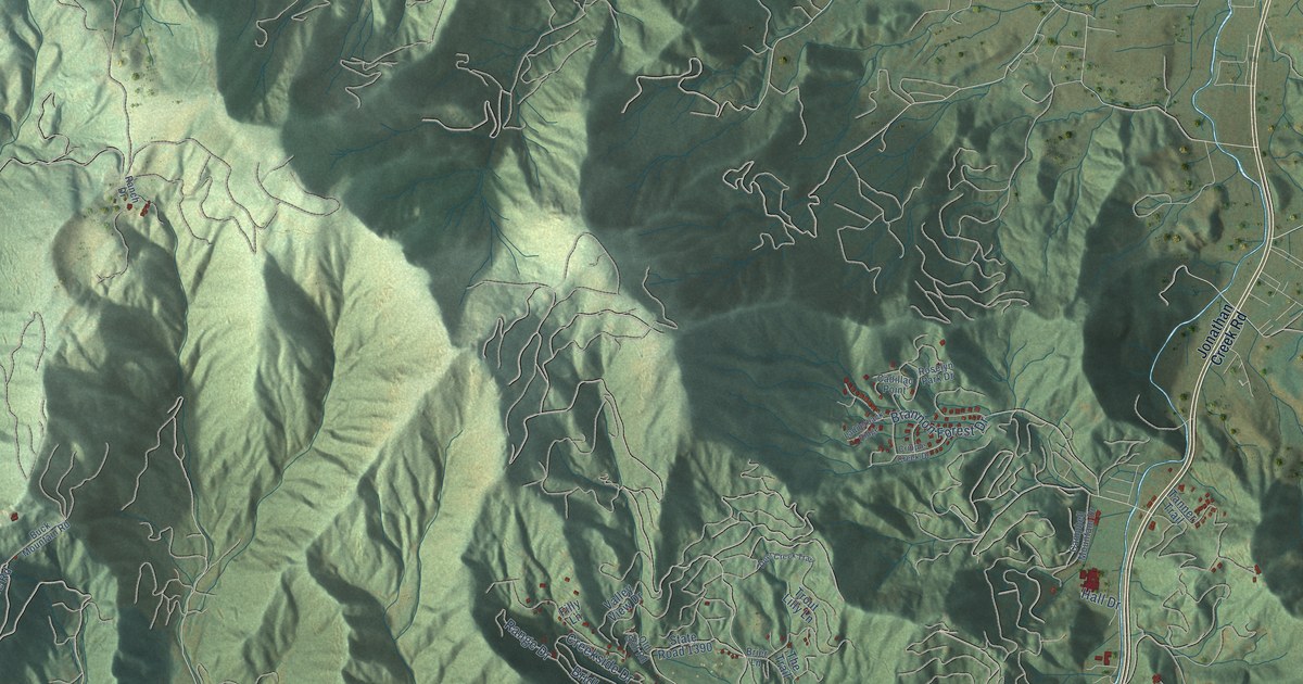 Map of Maggie Valley, North Carolina in 2026