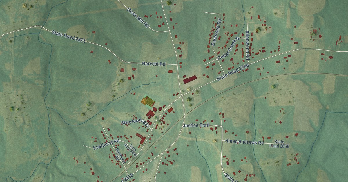 Map of McLeansville, North Carolina in 2026
