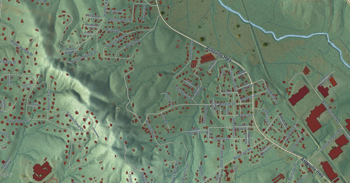 Map of Mountain Home, North Carolina in 2026