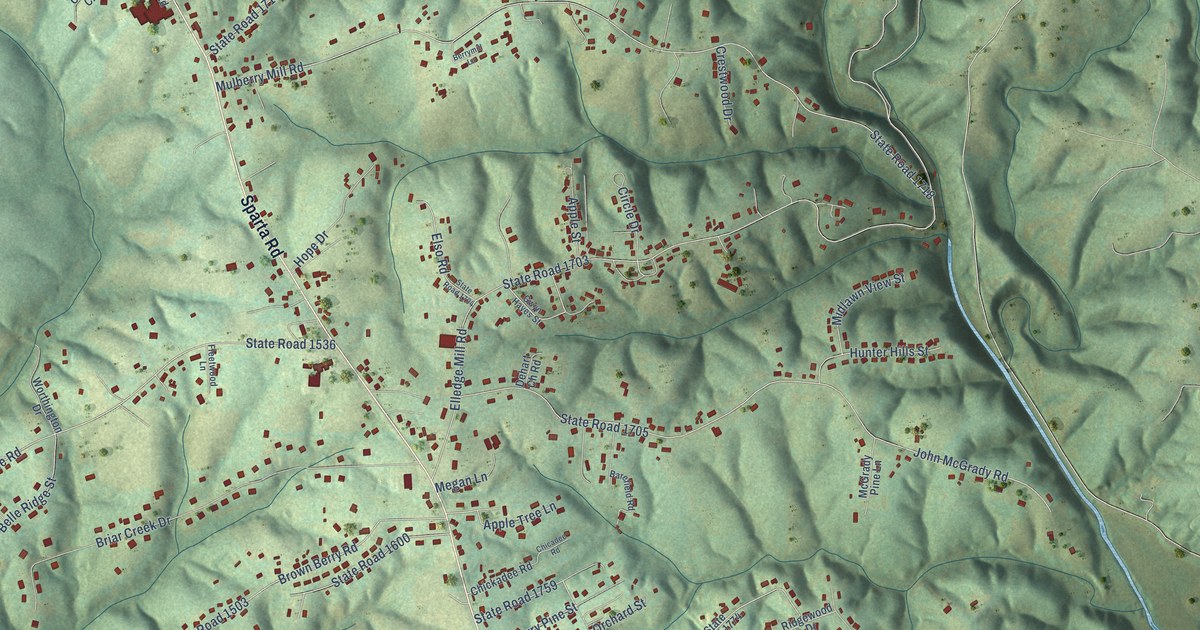 Map of Mulberry, North Carolina in 2026