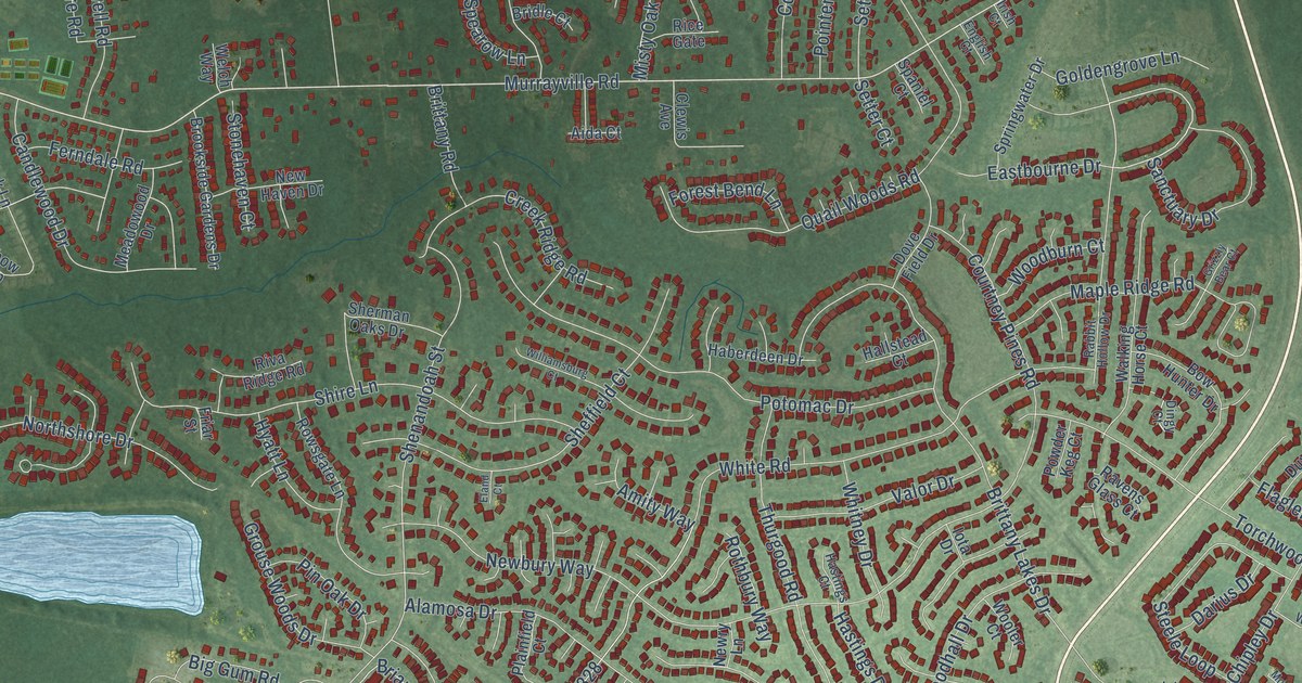Map of Murraysville, North Carolina in 2026