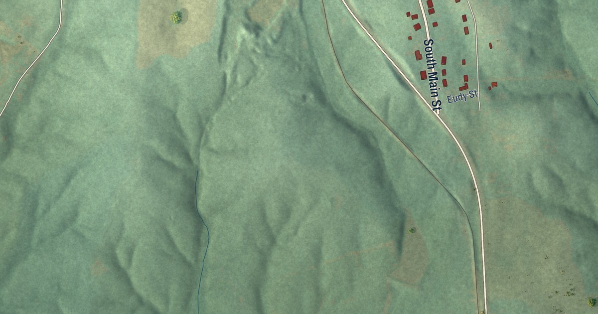 Map of New London, North Carolina in 2026
