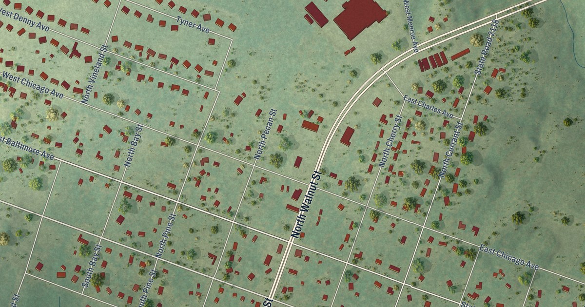 Map of Pinebluff, North Carolina in 2026