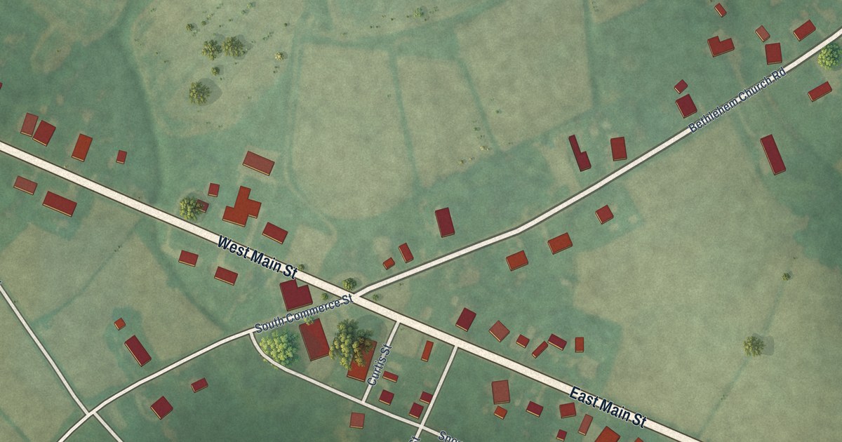 Map of Powellsville, North Carolina in 2026