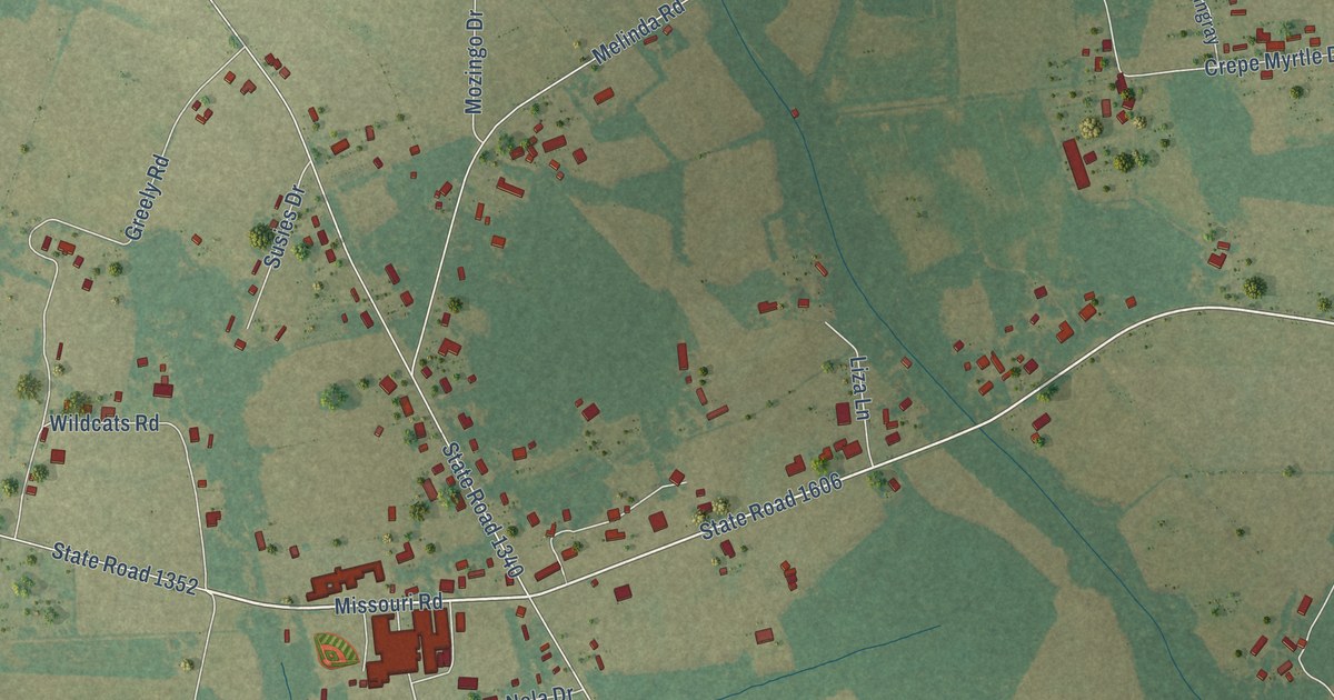 Map of Prospect, North Carolina in 2026