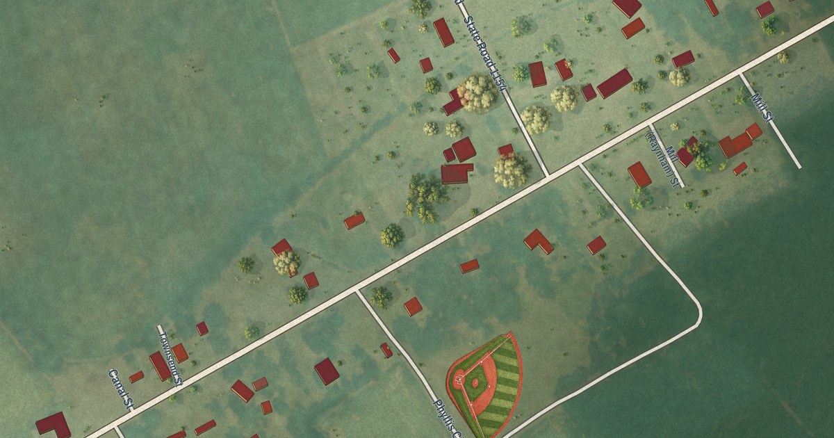 Map of Raynham, North Carolina in 2026
