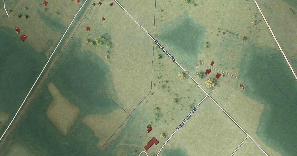 Map of Rex, North Carolina in 2026