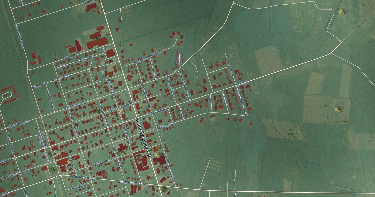 Map of Rose Hill, North Carolina in 2026