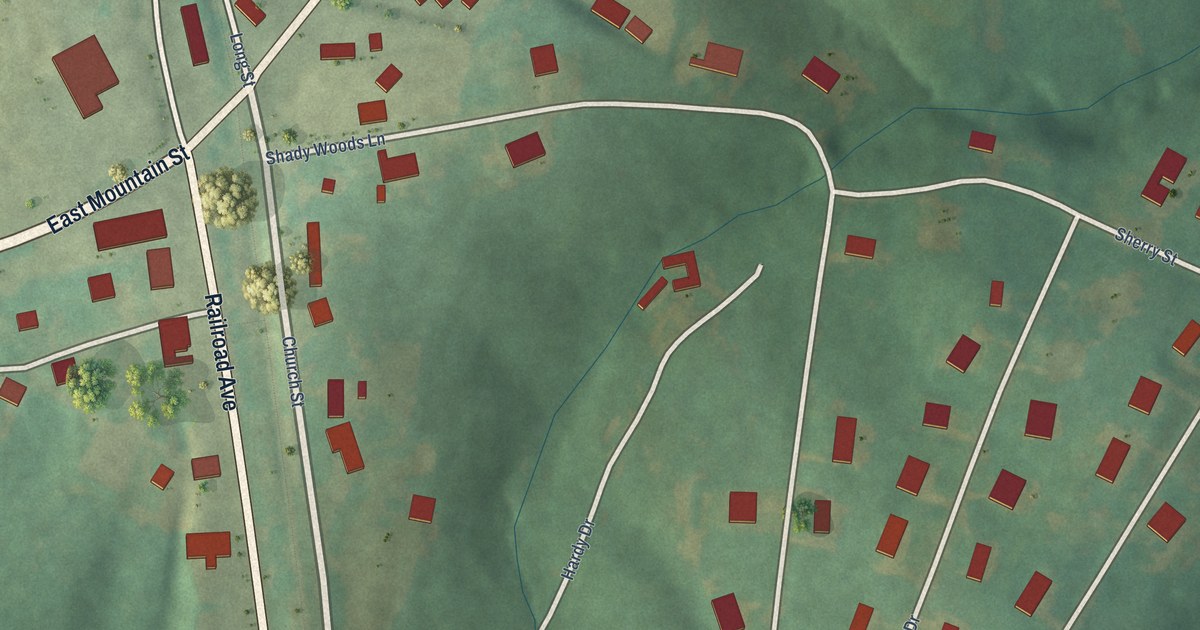 Map of Ruth, North Carolina in 2026