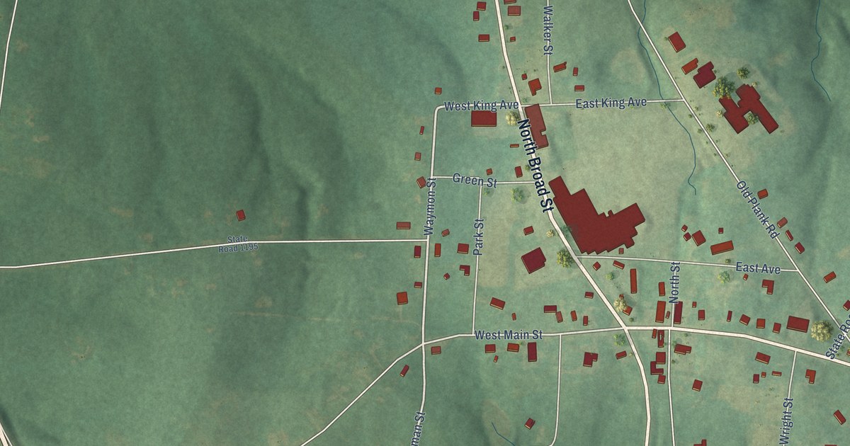 Map of Seagrove, North Carolina in 2026
