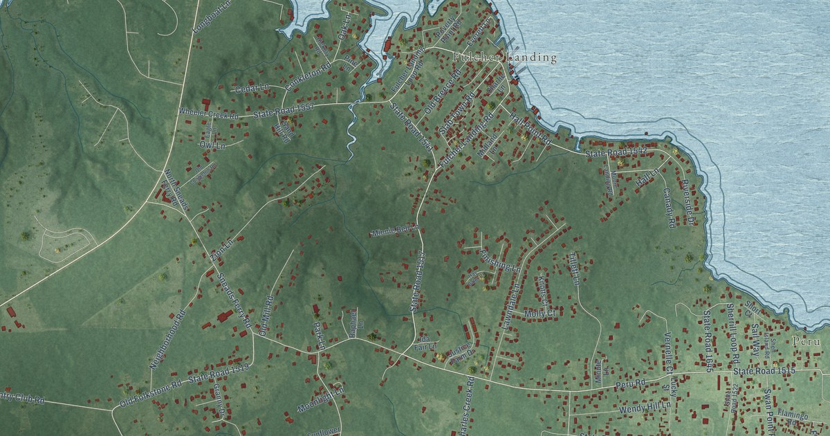 Map of Sneads Ferry, North Carolina in 2026