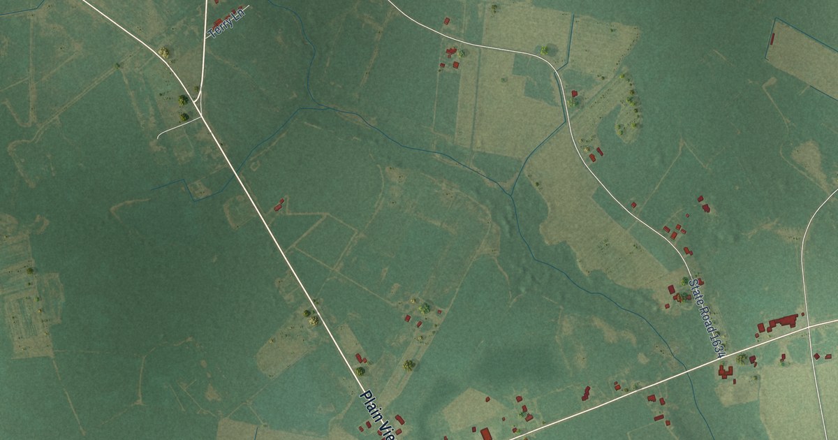 Map of Spivey’s Corner, North Carolina in 2026