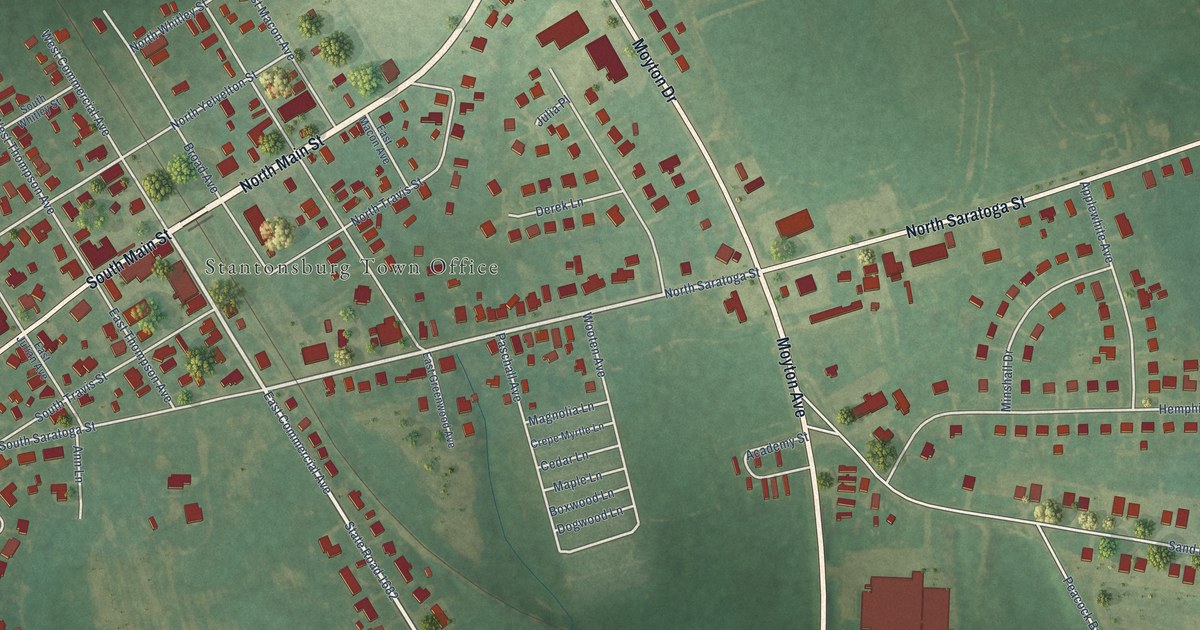 Map of Stantonsburg, North Carolina in 2026