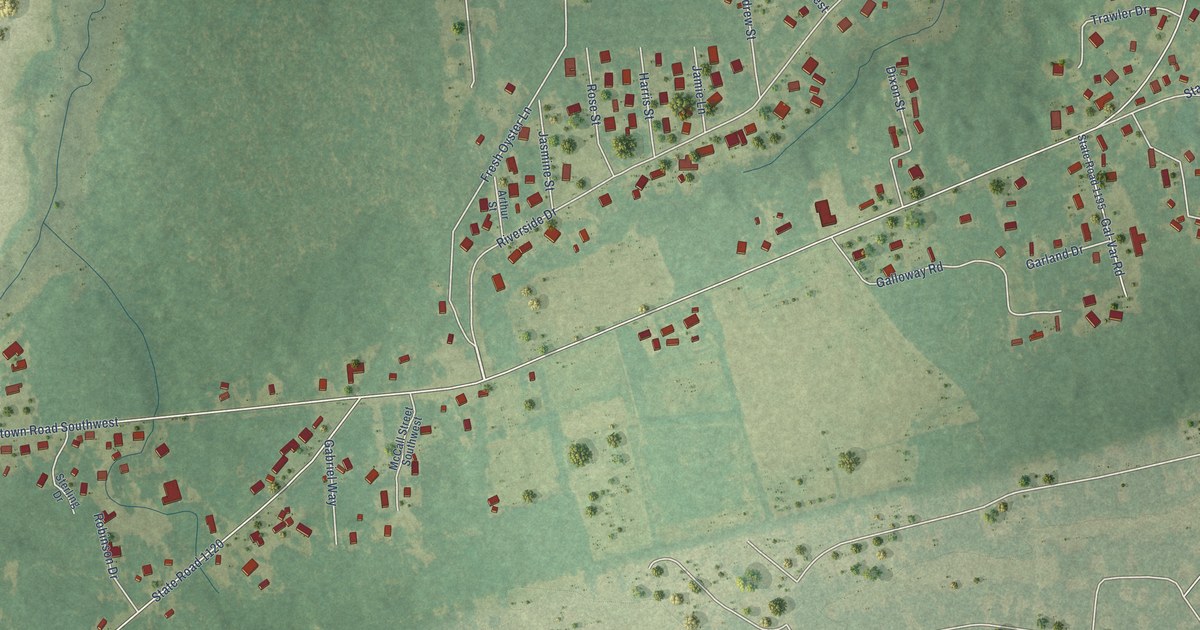 Map of Varnamtown, North Carolina in 2026
