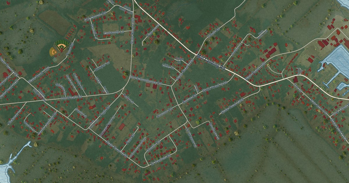 Map of Wanchese, North Carolina in 2026