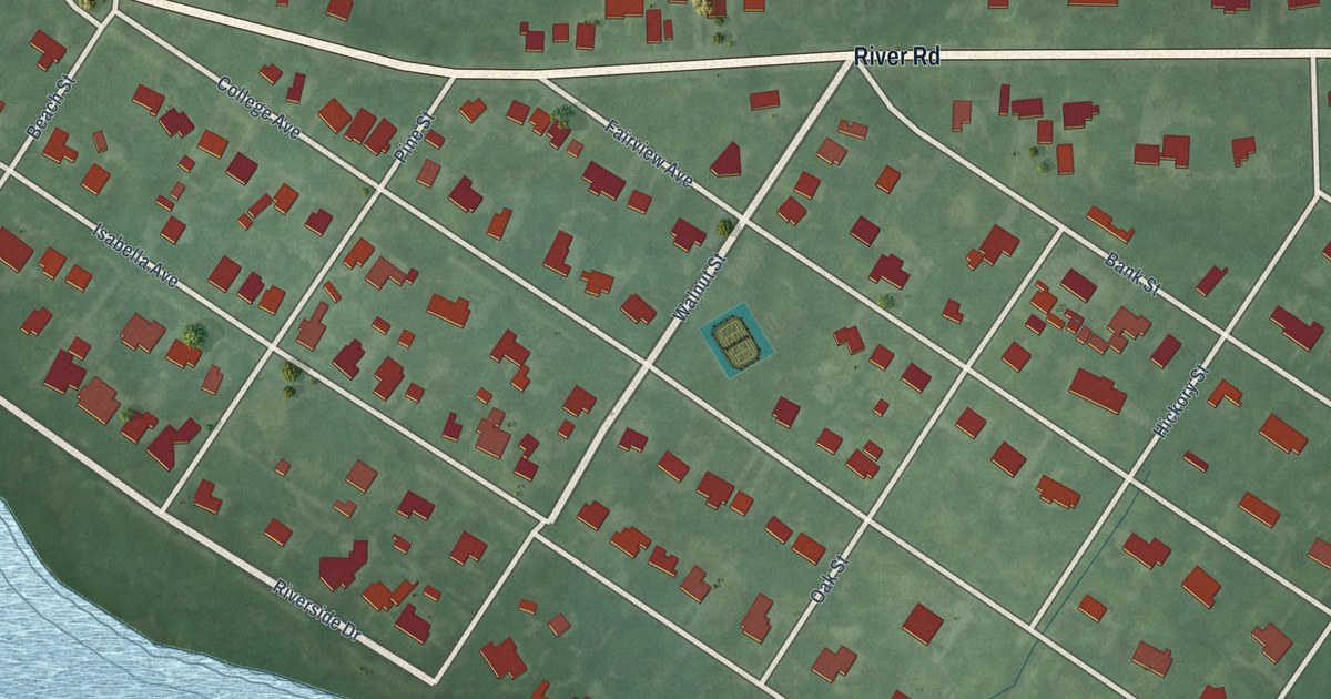 Map of Washington Park, North Carolina in 2026