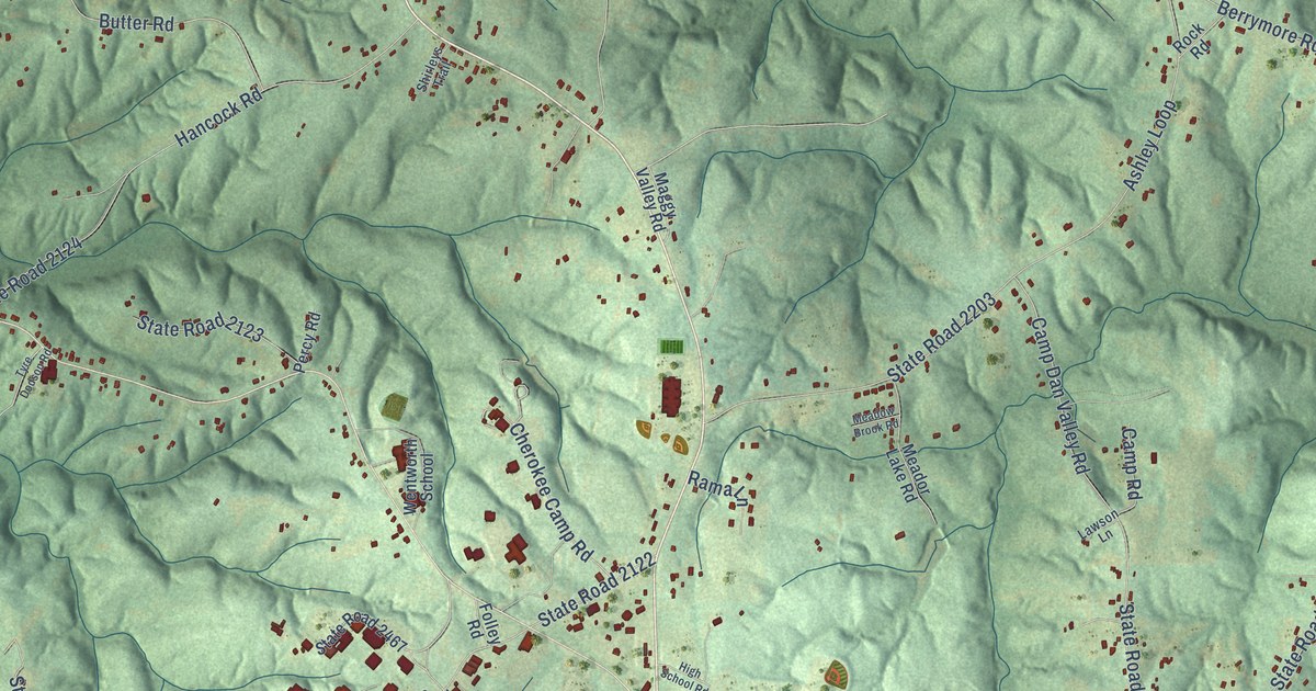 Map of Wentworth, North Carolina in 2026
